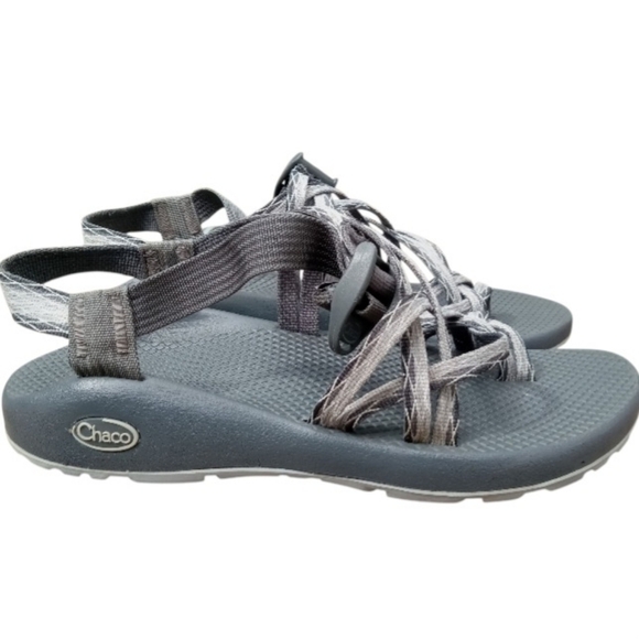 Chaco Womens ZX2 Sandal Size 9 Apex Gray Toe Loop Adjustable Outdoor Water Shoe - Picture 2 of 9